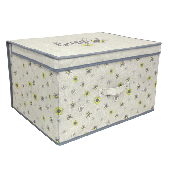 Country Club Jumbo Storage Box Bees