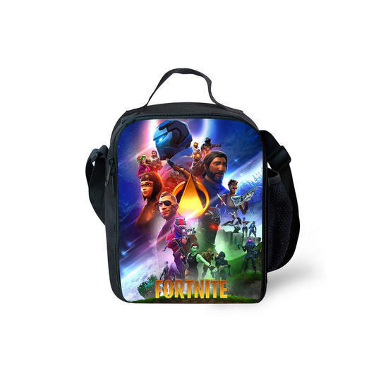 (Style 24) FORTNITE Insulat Lunch Bag School Outdoor box UK