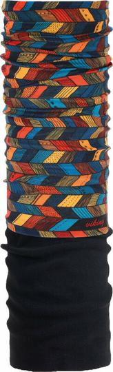 Viking Bandana 4012 Polartec Outside Neck Warmer Blue/Orange UNI