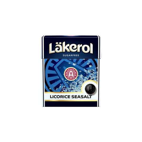 Cloetta Lakerol Licorice Seasalt Pastilles 4 Boxes of 25g