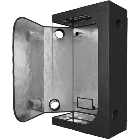 Tech-Garden Grow Tent 120 x 60 x 200 cm Hydroponic Grow Room Indoor Dark Box Lightproof Growing Cube
