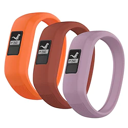 3 PCS Seltureone Strap Compatible Garmin Vivofit jr JR 23 Strap Versatile Silicone Elastic Replacement Strap Suitable for Kids Boys Girls S (no tracker) - Cyan Cyan Lime (small size) Lightinthebox
