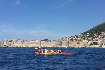 Sea kayaking (with snorkeling) around Dubrovnik's old town city walls