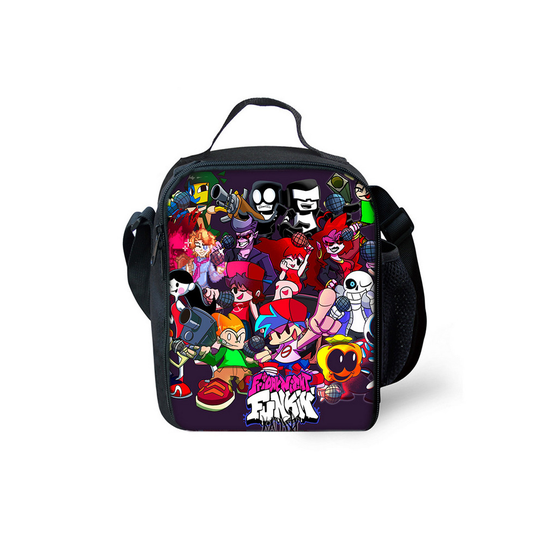 (Style 01) Friday Night Funkin Lunch Bags Thermal Box UK