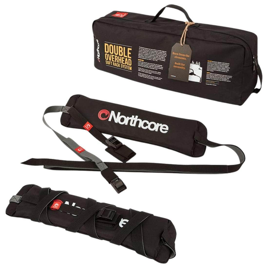 Northcore Double Soft Roof Rack - Black
