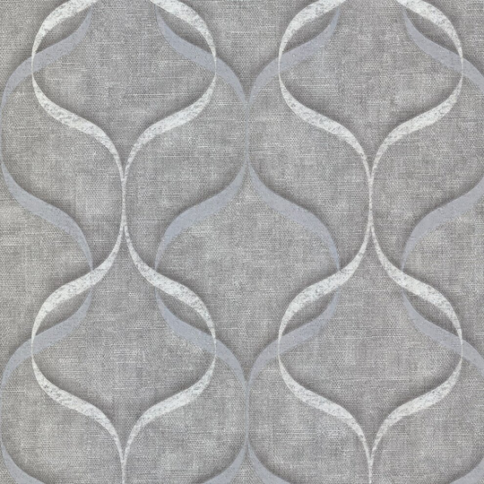 Fine Decor Milano 9 Wave Grey Wallpaper M95616