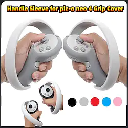 Handle Sleeve for Pic-o NEO 4 Grip Cover Anti-slip Gel Shell Grip Pouch Silicone Protective Cover for pic-o neo4 VR Accessories Lightinthebox