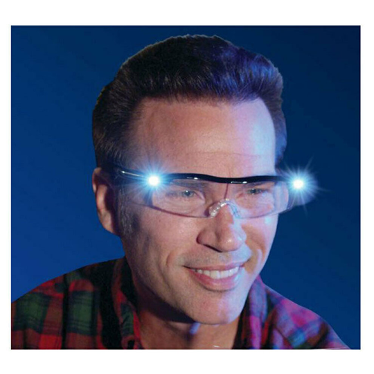 LED magnifying glasses loupes Magnifier glasses With Lighting Lamp