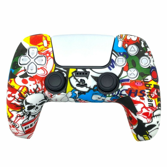 (HIGH ENERGY V3.0) EGP ULTIMATE Case Grips Silicon Rubber Cover Protective Skin for PS5 Controller
