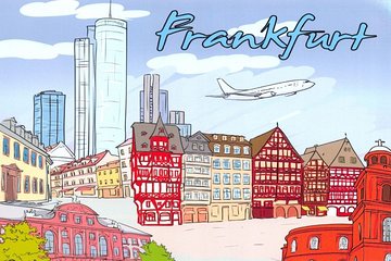 Luxury transport from/to Warsaw - Frankfurt / Intern. Airport FRA by private van