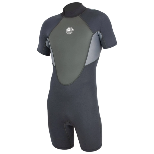 Alder Mens Impact 3/2mm Shortie Wetsuit 2020 Black