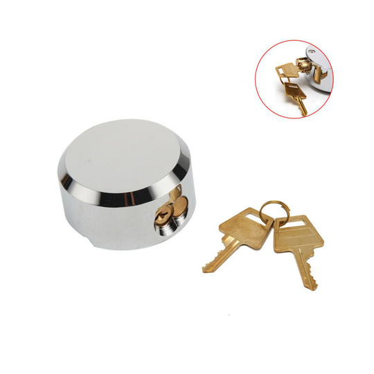 73mm Round Padlock Concealed Van Shutter Gate Door Replacement Lock