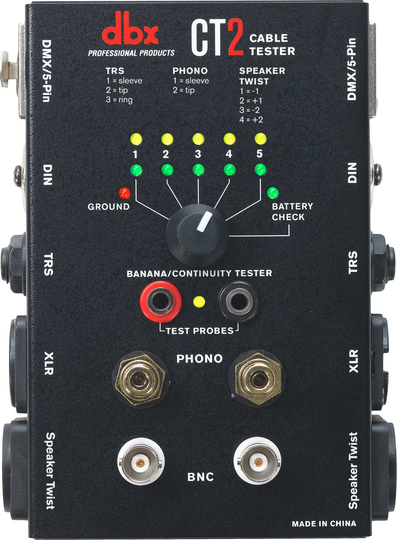 dbx DD-CT-2 Cable Tester