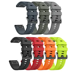 22/26mm Smartwatch Band for Garmin Fenix 7 6 5 Plus Forerunner 945 935 745 Fenix 7X 6X Pro 5 3 HR Sport Band Soft Comfortable Silicone QuickFit Wrist Strap Lightinthebox