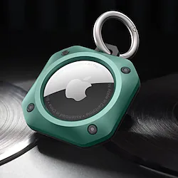 Armor Protective Case For Airtags Key Finder Cover With Keychain Anti-Lost Locator Tracker Cover For Apple Airtag Dog or Cat Collar Finder GPS Cover Lightinthebox