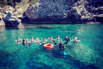 Snorkeling tour coast to coast Taormina & Isola Bella