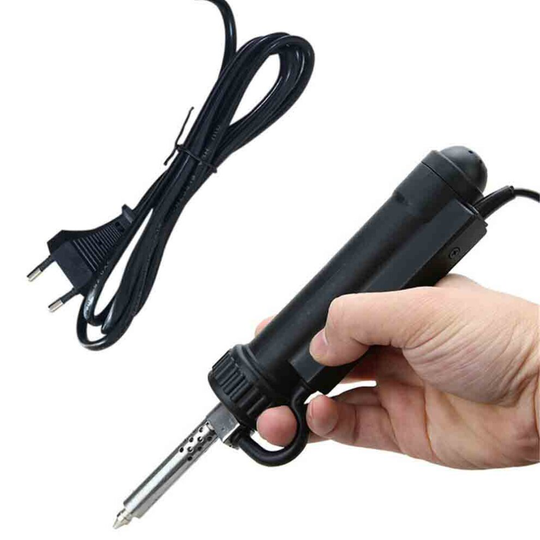 Electric Vacuum Solder Sucker for Desoldering Pumps Welding Repair