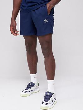 adidas Originals Essentials Swim Shorts - Indigo, Indigo, Size Xs, Men