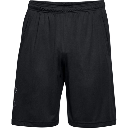 (3XL, Black/Light Graphite) Under Armour Mens Tech Shorts