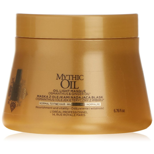 L'óreal Mythic Oil Mask for Normal and Fine Hair - 200 ml