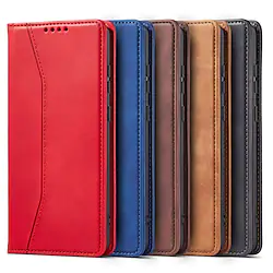 Phone Case For Samsung Galaxy S22 Ultra Plus Full Body Case Leather Wallet Card S21 Plus S21 Ultra S21 A32 A52 A72 A42 Wallet Card Holder Shockproof Solid Colored PU Leather Lightinthebox