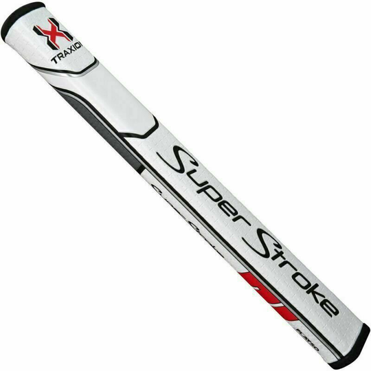 Superstroke Traxion Flatso 1.0 Grip White/Silver