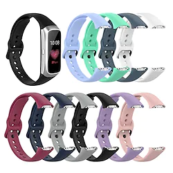 1 pcs Smart Watch Band for Samsung Galaxy Fit SM-R370 Silicone Smartwatch Strap Soft Elastic Breathable Sport Band Replacement Wristband Lightinthebox