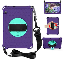 Tablet Case Cover For Huawei Tablets MediaPad M5 8 T5 10 M3 Lite 8 360° Rotation Shockproof Dustproof Solid Colored TPU Lightinthebox