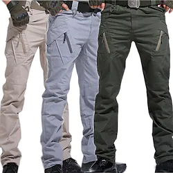 Men's Cargo Pants Work Pants Tactical Pants Military Summer Outdoor Ripstop Windproof Breathable Quick Dry Bottoms 9 Pockets Black Green Cotton Hunting Fishing Climbing S M L XL XXL / Multi Pockets Lightinthebox