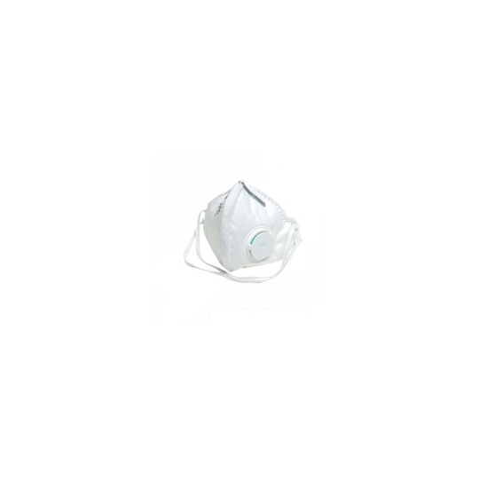 Silverline 282404 - Box of 25 FFP2 Fold Flat Valved Face Mask