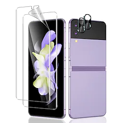 [22Pack] Samsung Galaxy Z Flip 4 Screen Protector HD Clear Self-Healing Flexible Film with Camera Lens Glass Protector for Galaxy Z Flip 4 Case Friendly Bubble Free Anti-Scratch Lightinthebox