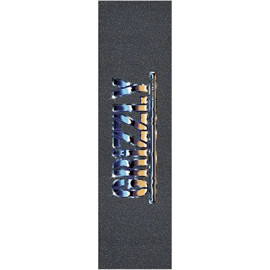 Grizzly Sittin On Chrome Skateboard Grip Tape -