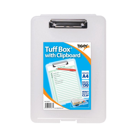 Tiger Tuff Box with Clipboard