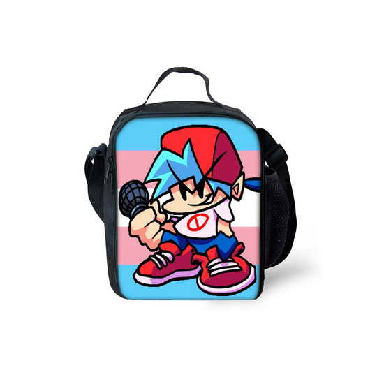 (Style 02) Friday Night Funkin Lunch Bags Thermal Box