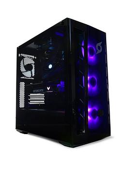 Stormforce Crystal Gaming Pc - Rtx 3070 Ti Graphics, Ryzen 5 5600X, Amd Ryzen 5, 16Gb Ram, 1Tb Ssd - Black