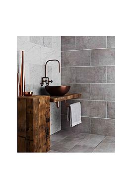 Topps Tiles Tekno Grey Marengo 30Cm X 60Cm (Box Of 7 Tiles)