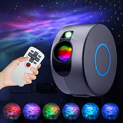 Star Projector Laser Galaxy Starry Sky Projector LED Night Light with Remote Night Star Projector with 15 Mode Lighting Shows for For Bedroom and Party Decoration Lightinthebox