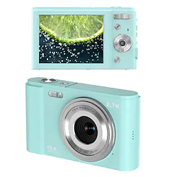 Digital Camera 1080P 44 Mega Pixels Vlogging Camera with 16X Zoom Mini Cameras Video Recorder Camcorder for Beginners Christmas Brithday Gift Lightinthebox