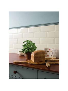 Topps Tiles Metro Bone 10Cm X 20Cm (Box Of 25 Tiles)