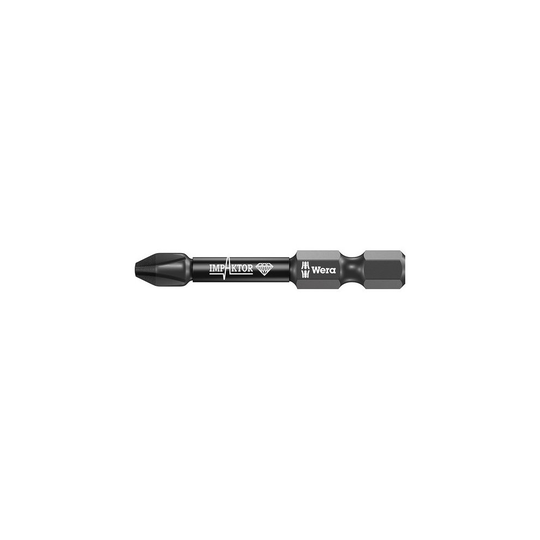 Wera 057656 851/4 Impaktor Insert Bit Phillips PH2 x 50mm (Box 5)