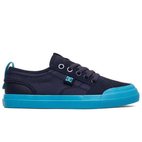 DC Youth Boys Evan Smith Skate Shoes - Navy Bright Blue