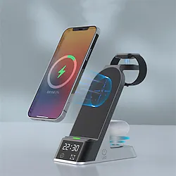 Wireless Charger 15 W Output Power 1 Port Wireless Charging Stand Fast Wireless Charging Magnetic for Multiple Devices For Apple Watch Cellphone Smart Watch 1 PCS Lightinthebox