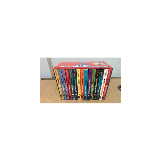Enid Blyton Mystery 15 books Box Set(The Mystery of: the Burnt Cottage / Disappearing Cat / Secret Room / Spiteful Letters / Missing Necklace / ....