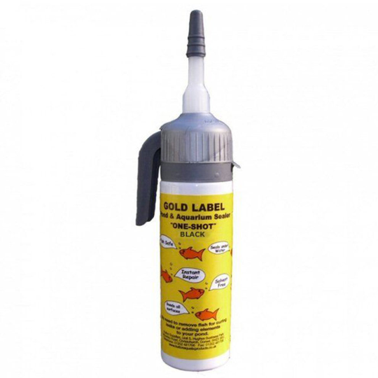 Gold Label Pond and Aquarium Sealer - One Shot Black (75ml)