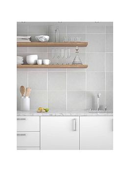 Topps Tiles Aspen White 33.3Cm X 33.3Cm (Box Of 9 Tiles)