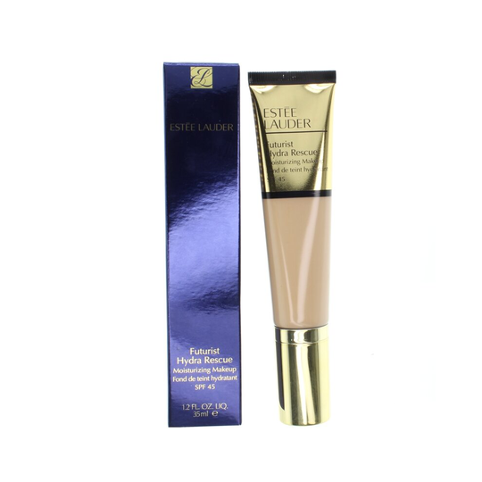 (2N1 Desert Beige) Estee Lauder Futurist Hydra Rescue Moisturizing Makeup Spf 45 1.2oz New With Box