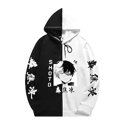 Inspired by My Hero Academia Boko No Hero Deku Katsuki Bakugo Hoodie Cartoon Manga Anime Harajuku Graphic Kawaii Hoodie For Men's Women's Unisex Adults' Hot Stamping 100% Polyester Lightinthebox
