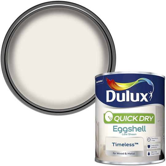 Dulux Quick Drying Eggshell 750ml Timeless