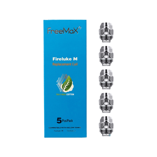 (TX2 Double 0.2ohm (40-80W)) FreeMax Fireluke M Coils (Box of 5) Mesh Coils TX