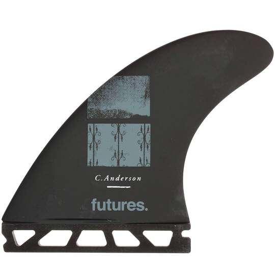 Futures Ando Blackstix Surfboard Fins Large